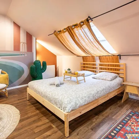 Casa Del Sol - Jacuzzi & Boho Elegance Appartement Mulhouse