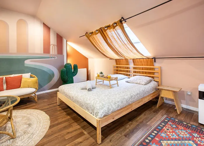 Casa Del Sol - Jacuzzi & Boho Elegance Daire Mulhouse