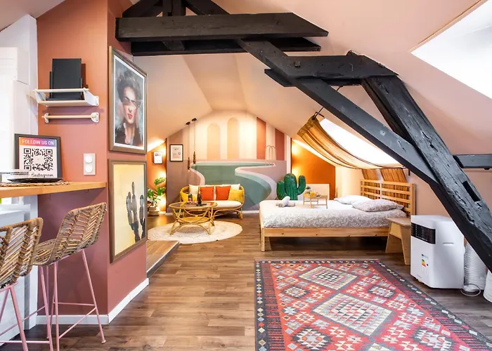 Daire Casa Del Sol - Jacuzzi & Boho Elegance